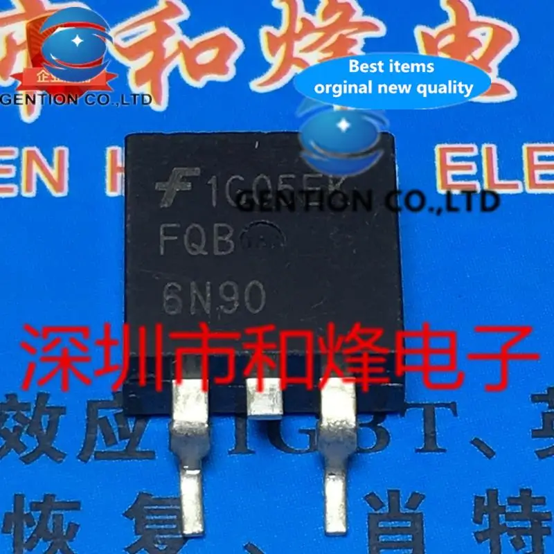 

10PCS FQB6N90 TO-263 5.8A 900V in stock 100% new and original
