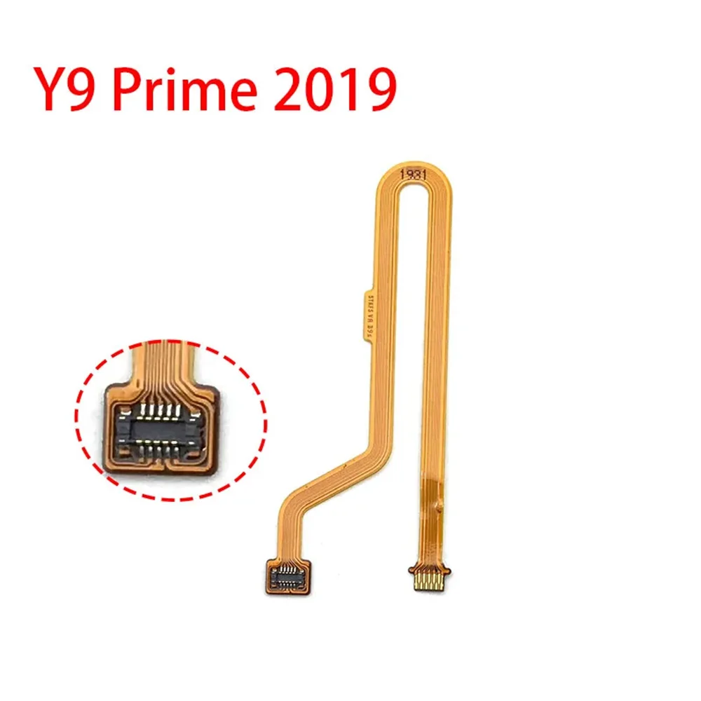 

For Huawei Y9 prime 2019 Home Button Fingerprint key Flex Cable Sensor Touch ID Connector Repair Part Sensor Scanner Flex Cable