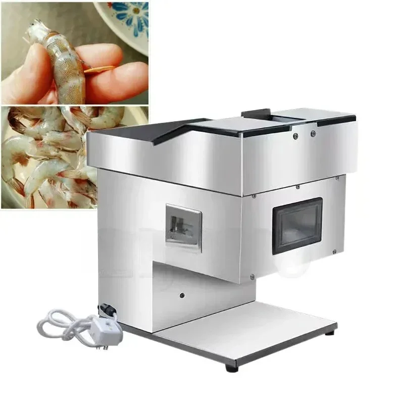 

Shrimp Line Remover Shrimp Vein Cleaning Machine Automatic Prawn Back Opening Machine LIJAYO