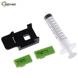 1set 3 in1 Ink Refill Smart Cartridge Clamp Absorption Clip Pumping Rubber Pads Syringe Tool Kit Ink Cartridge For Canon