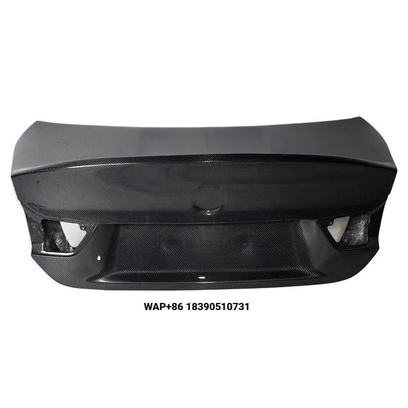 

Langyu Auto Accessories Trunk Bonnet Carbon Fiber Rear Trunk Lid for M4 F82 Style Rear Trunk Cover