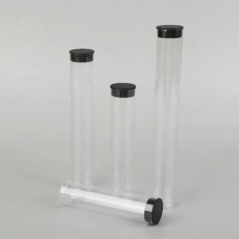 5 Pcs Clear Travel Toothbrush Case Storage Tubes With Lids Portable Toothbrush Holder For Travel/Camping/School/Home