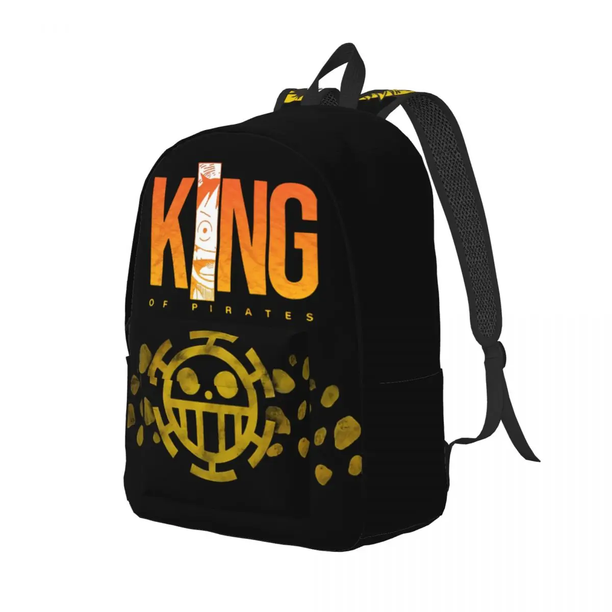 Bolso de mano de personaje de Anime japonés Luffy, lavable, Retro, una pieza, regalo de cumpleaños para mujer, bolso diario para el trabajo y la Oficina