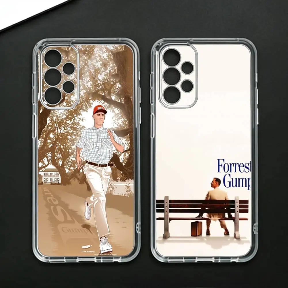 F-Forrest Film G-Gump  Phone Case For Samsung Galaxy A71,A70,A52,A51,A40,A30 Transparent Cover