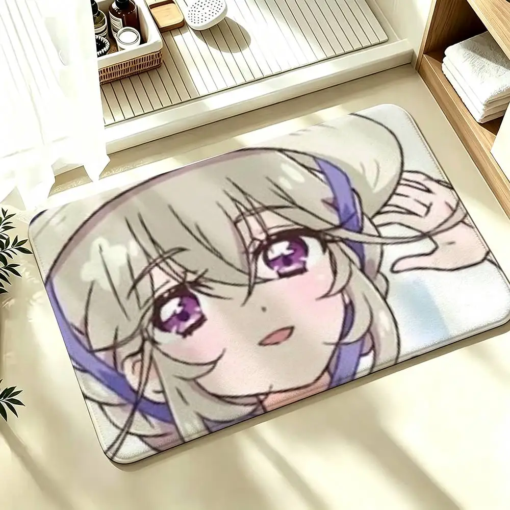 Moria Luruka Star Detective Precure Shower Room Absorbent Small Floor Mat Soft Comfortable Decorative Foot Mat