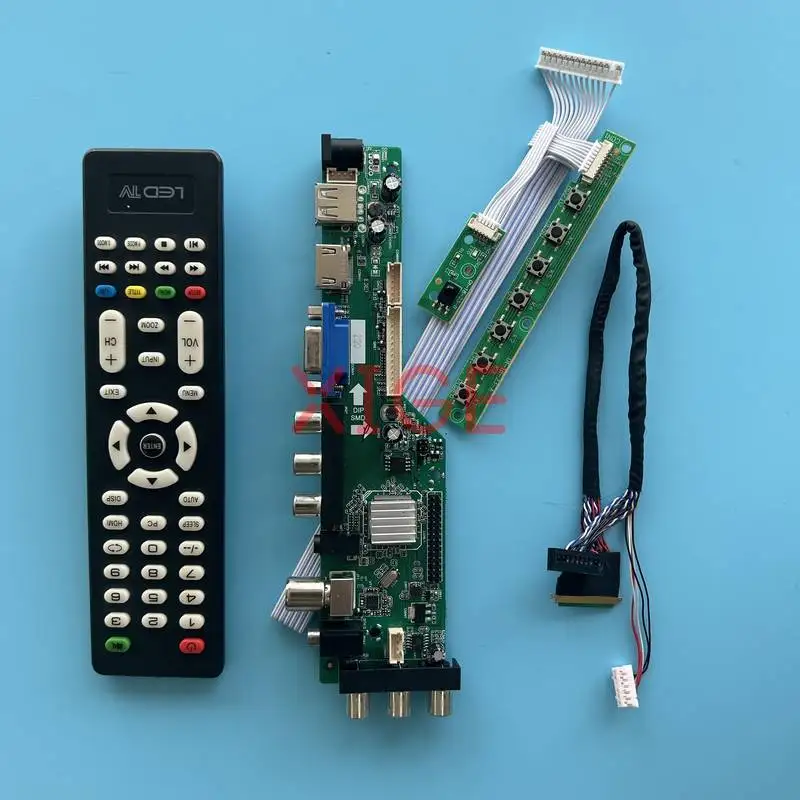 

Плата управления для экранов B156HTN01 N156HGE B156HTN03 B156HTN02 1920x1080 HDMI/VGA/AV/USB/DVB, 40-контактный LVDS комплект для самостоятельной сборки ноутбука