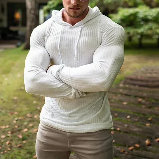 

New Fashion Winter Hooded Sweater Men Warm Turtleneck Mens Sweaters Slim Fit Pullover Men Classic Sweter Men Knitwear Pull Homme