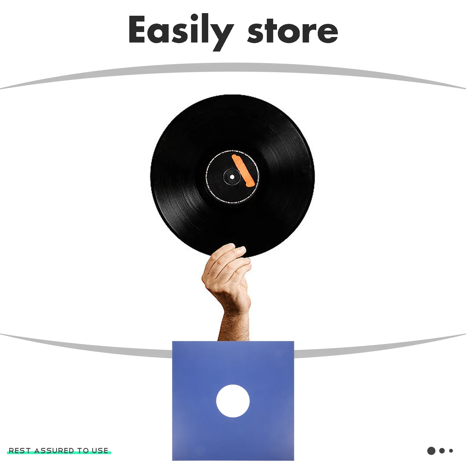 

4 Pcs Vinyl Records Protective Bag Sleeve Storage Cardboard Jackets Sleeves Outer Supplies