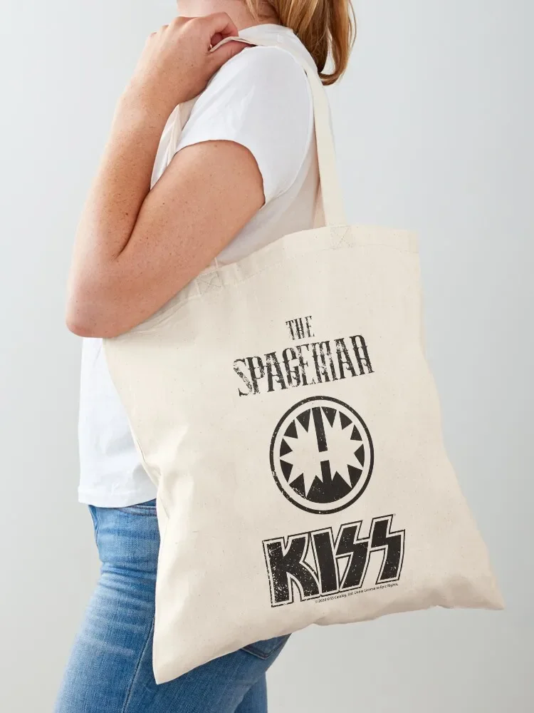 

KISS Band-The Spaceman- Grunge Distorted vintage Tote Bag canvas tote Lady bag sacs de shopping Gift bag