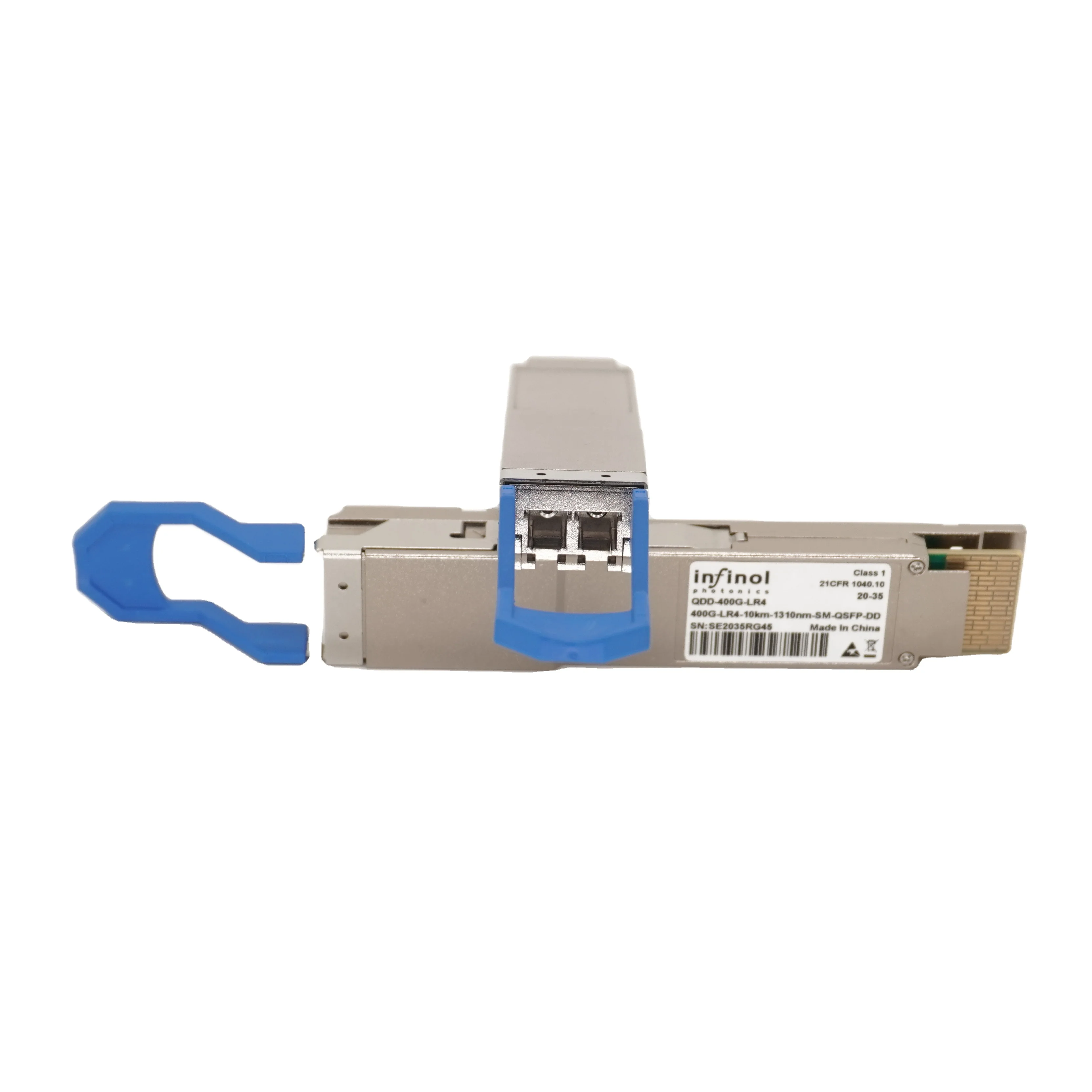 400G QSFPDD LR4互換 Juniper Arista光モジュール QDD-400G-LR4 1310nm 10km DOMトランシーバー LC PAM4トランシーバーモジュール