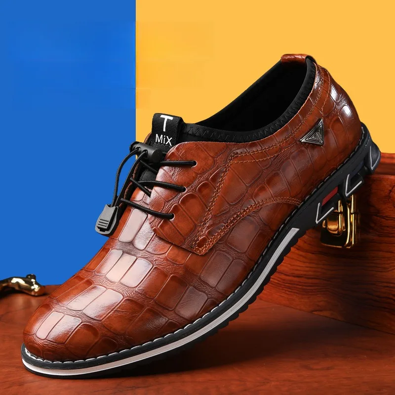 Mocasines penny de lujo para hombre, zapatos de piel sintética de cocodrilo a la moda, zapatillas informales de diseñador para hombre, zapatos de conducción para hombre, mocasines para hombre de l