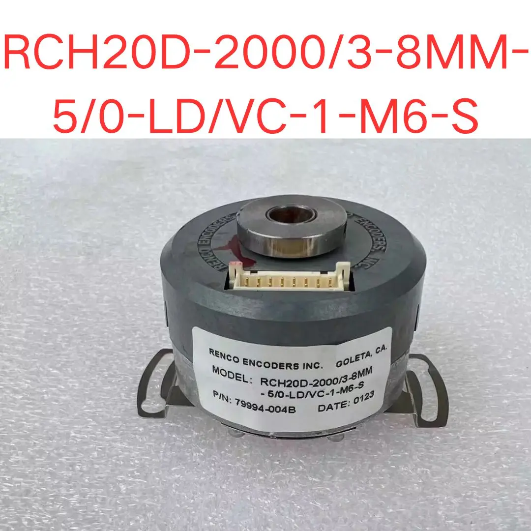 RCH20D-2000/3-8MM-5/0-LD/VC-1-M6-S  Encoder second-hand tested ok Small cardin good Condition