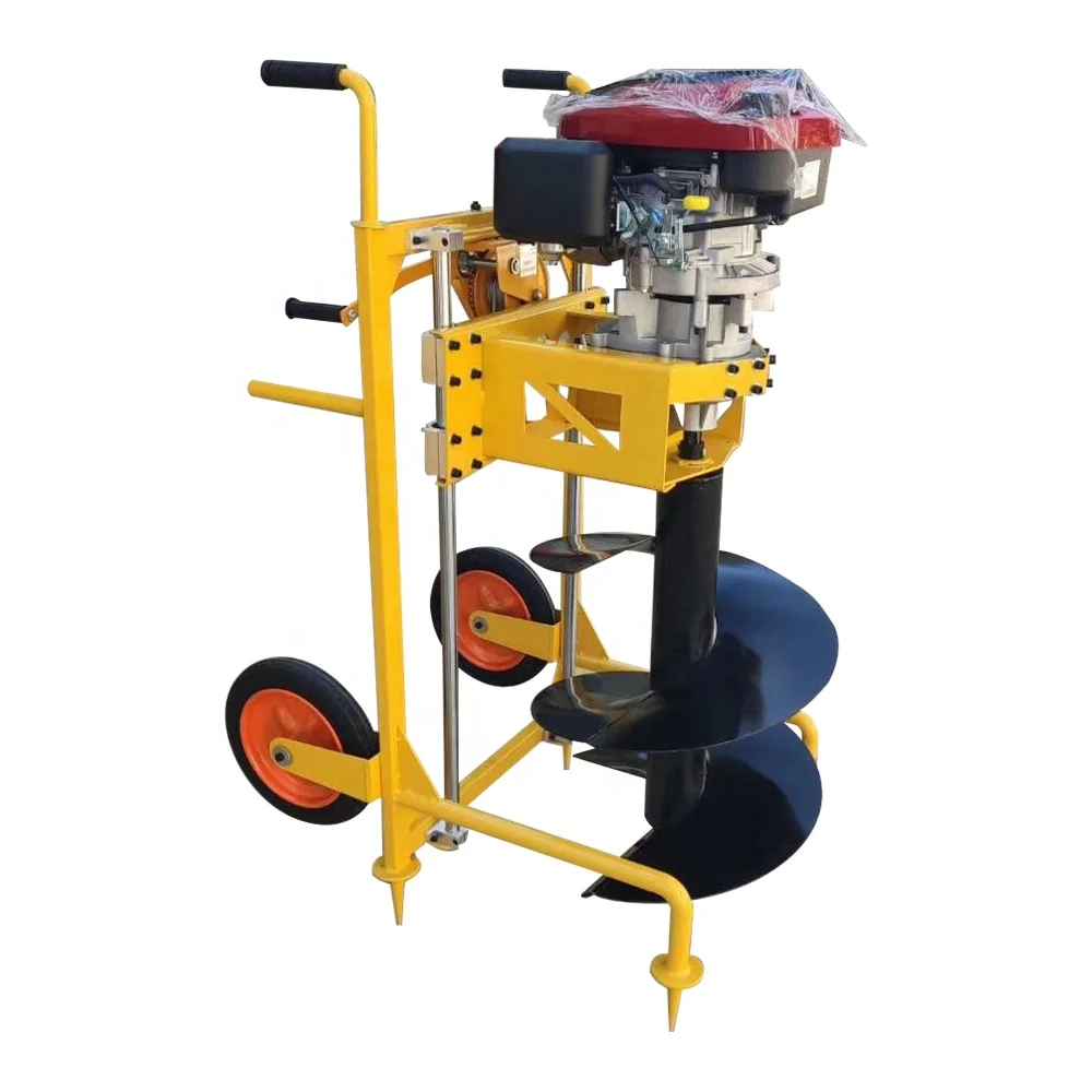 Multifunctional Portable Four-stroke Ground Drilling Power Bulldozer