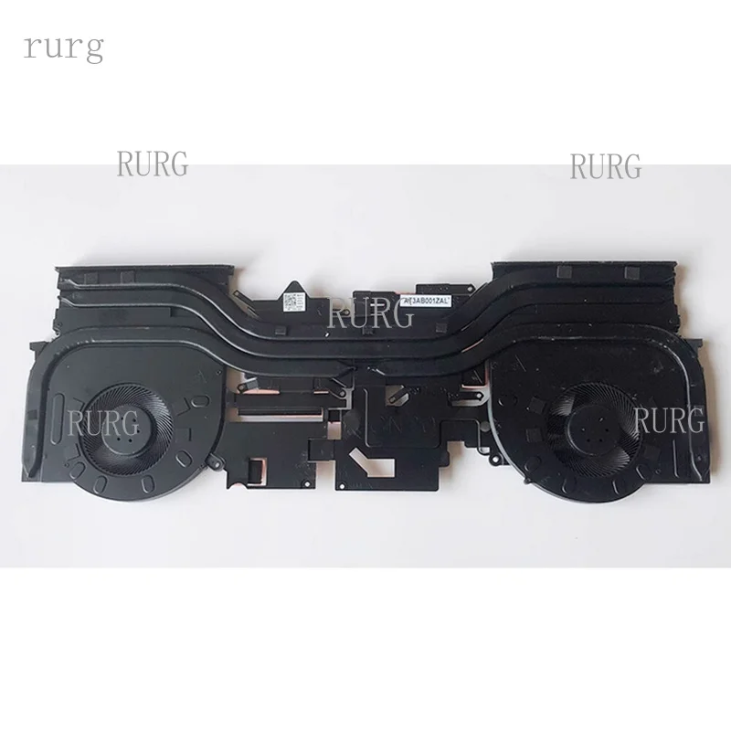 R+  For DELL Alienware M17 R4 Laptop CPU GPU Cooling Fan with Heatsink 00GG75 0GG75