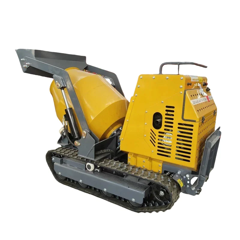 شاحنة زاحفة كهربائية وديزل عالية الجودة مع مضخة خلاط أسمنتية من الجيل الجديد ككون أساسي #6