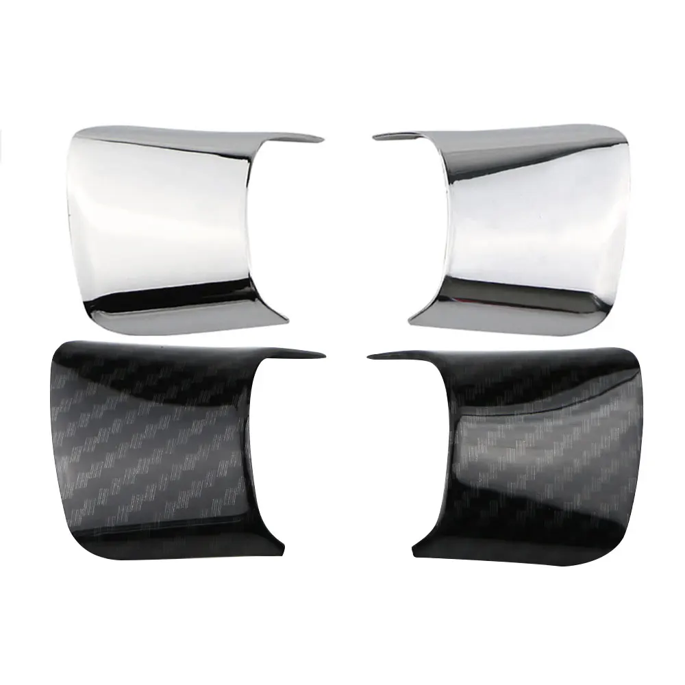 2Pcs/Set Car Steering Wheel Cover Sequin Trim Sticker Fit for Ford Focus 3 MK3 Kuga Escape 2012 - 2015 C-Max Cmax