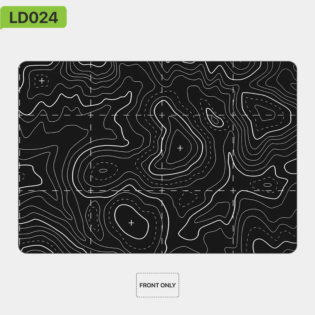 Kolorowa naklejka na Macbook Pro 16 14 15 M1 M2 M3 M4 2021 2023 2024 2025, pełne okleiny, naklejka ochronna na ekran. — zdjęcie produktu 2