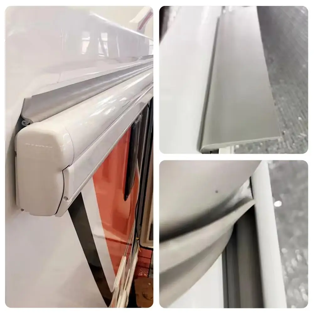 

Rain Rubber Guard Seal Sealing Strip For Fiamma F45 F70 Awning Kit Awning Adapter Curved Walls U0o1