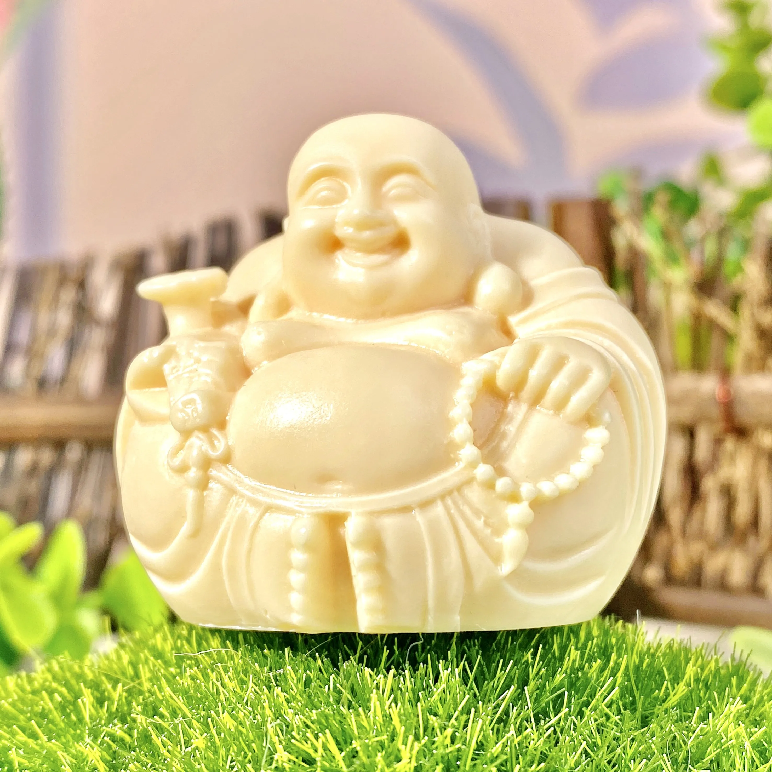 1PC High Quality Ivory Nut Buddha Carving Natural Crystal Carving,Tagua,Gemstone Jewelry,Glitter, Healing Crystal, Birthday Gift