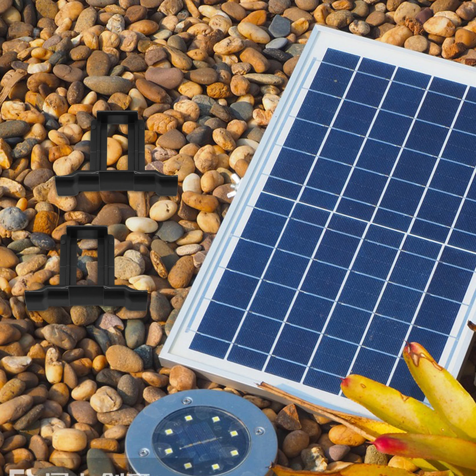 

10Pcs Photovoltaic Panel Drainage Buckle Solar Panel Water Clip Self Fastening Remove Stagnant Water Drain Clip Plastic Clamp