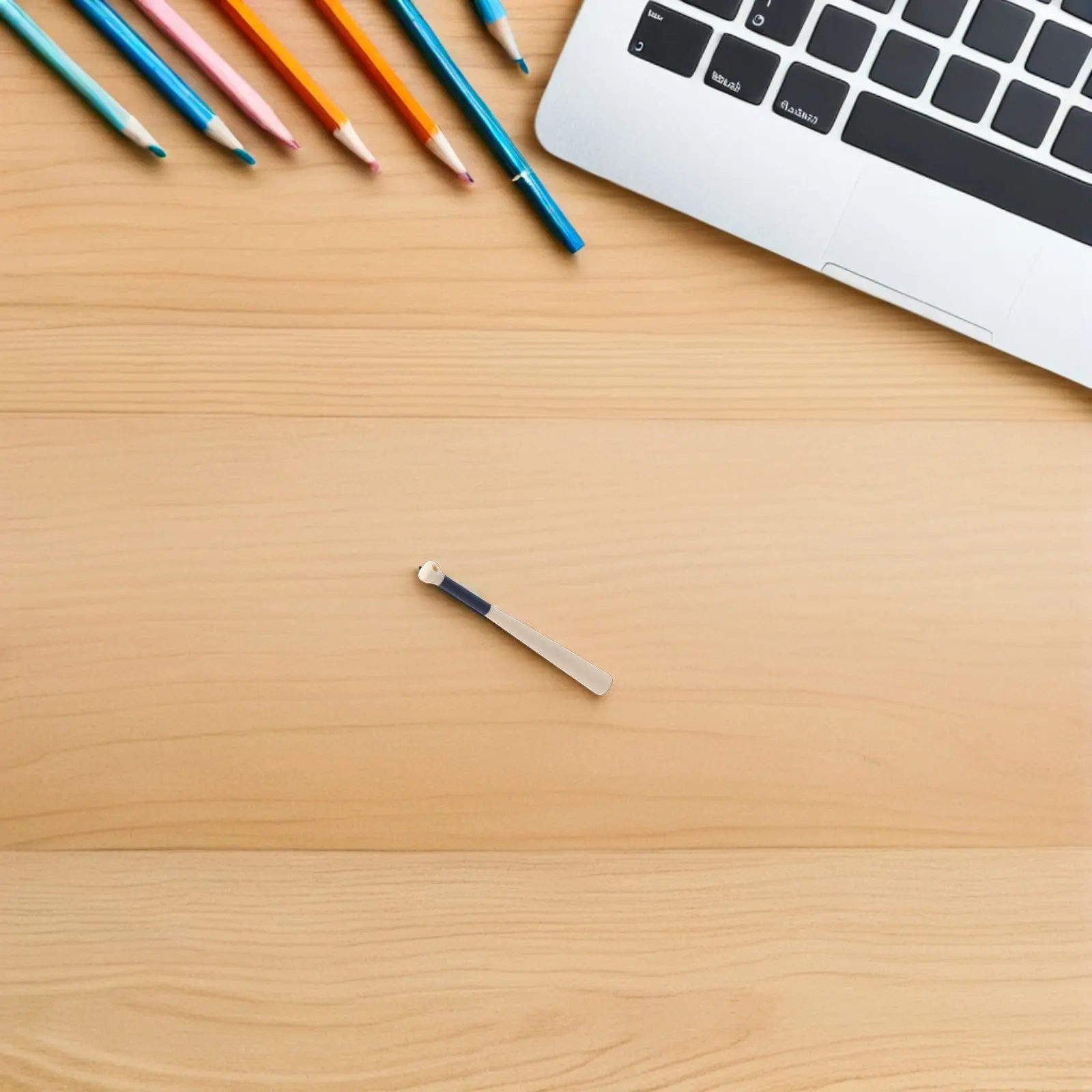 

Набор из 6 декоративных миниатюрных бейсбольных бит: реалистичные детали, прочный материал, реквизит для кукольного домика, спортивный декор для творческого оформления