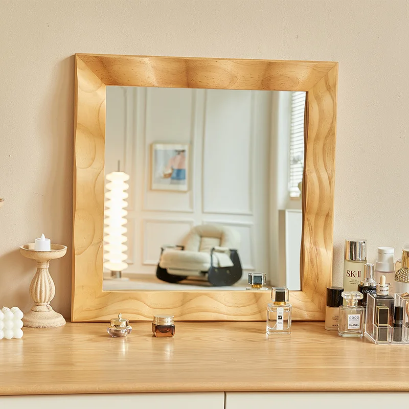 

French decorative mirror American entrance mirror living room wall dining room wall mirror medieval bathroom bathroom makeup mir