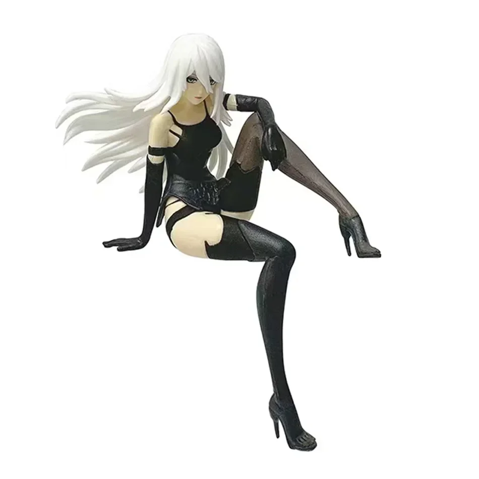 NIEUWE 15Cm Anime Originele SEGA Nier:automata Ver1.1A 2B Yorha Nr. 2 Type B Premium Chokonose-figuur PVC-model verzamelspeelgoed