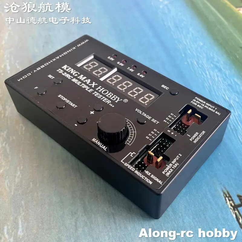 

RC Airplane Part Hobby Plane Model ESC ServosTS-2 V2.0 /RC MULTIPLE Tester for Test The Airplane RC Models Servo Retracts ESC
