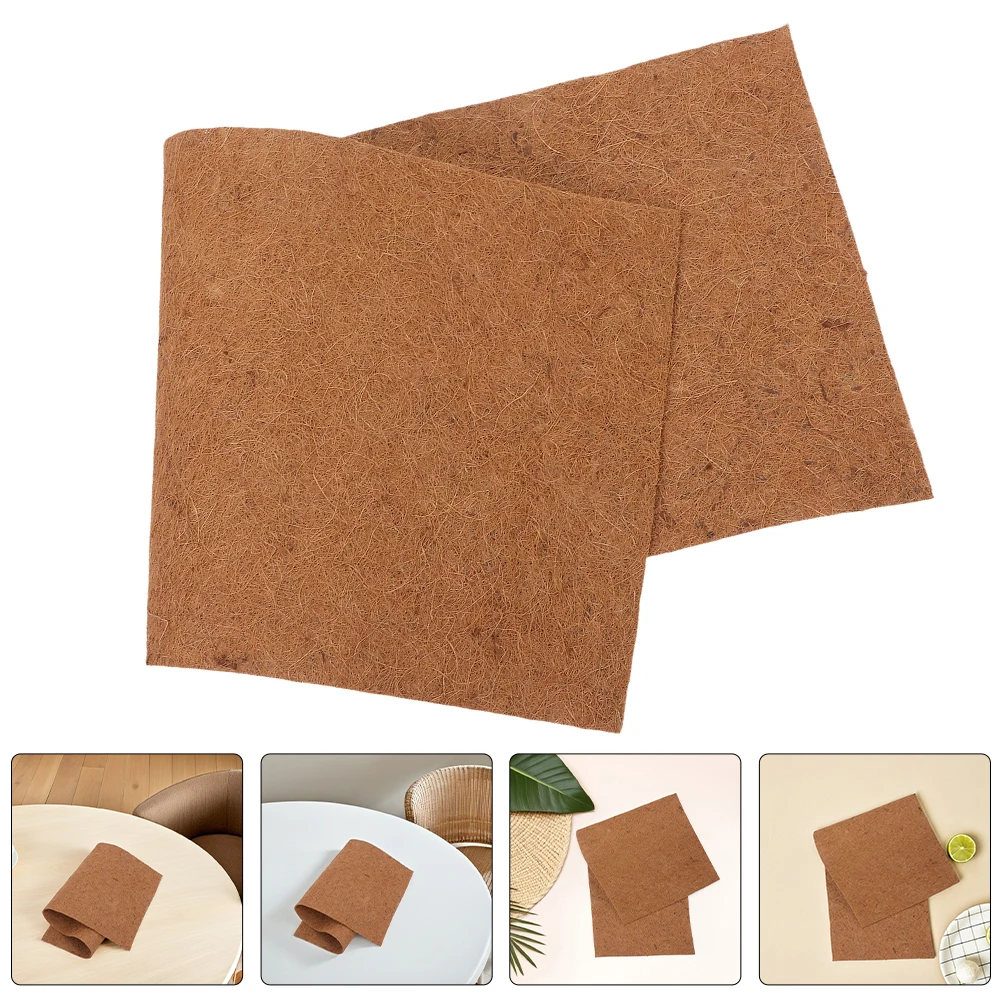 

Coir Planter Liner Natural Coconut Fiber Breathable Absorbent for Flower Pots Plant Basket Indoor Outdoor Garden Use