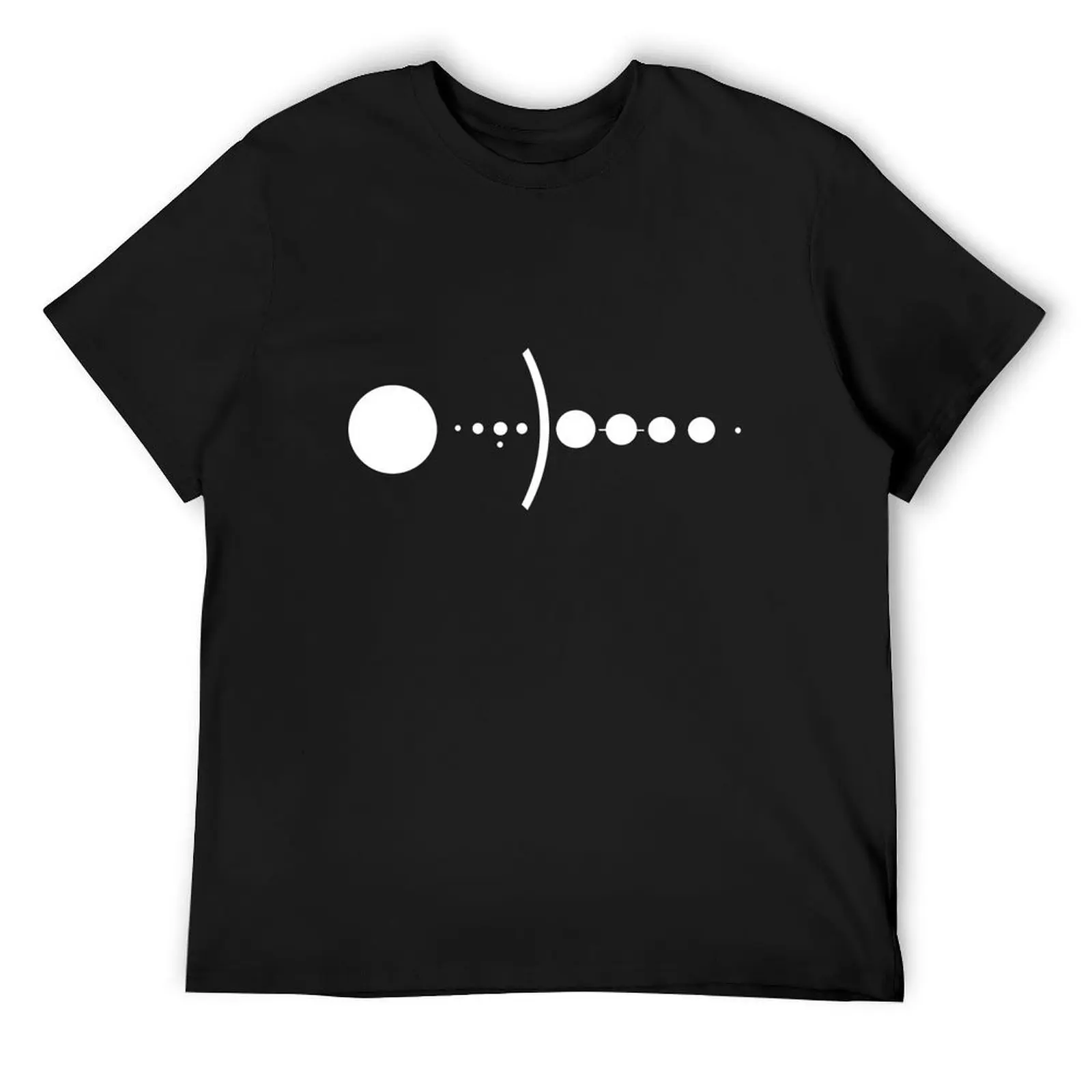 

Minimalistic Solar System T-Shirt oversizeds sweat Aesthetic clothing tee shirts for men