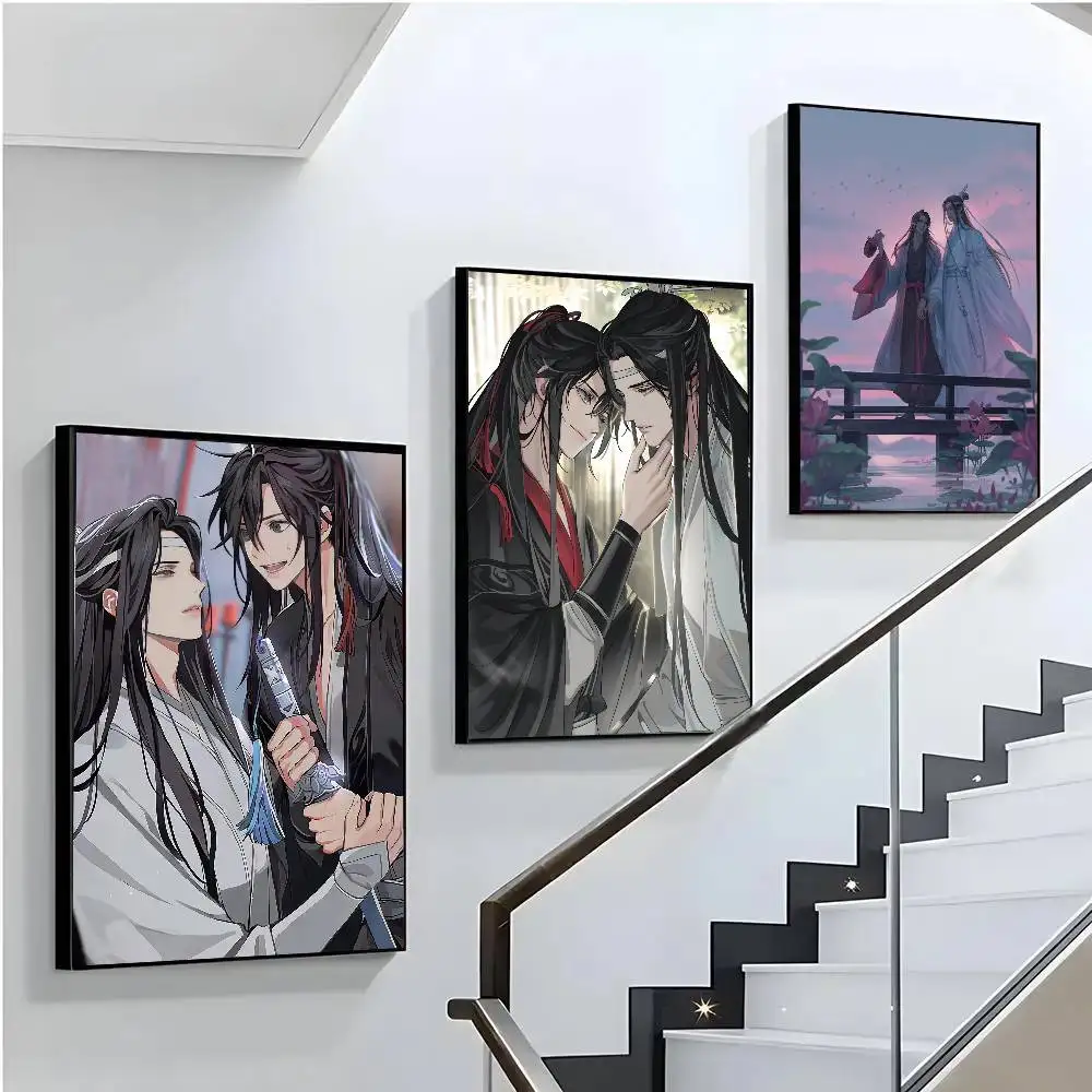 D-Demonic A-Ancestor Poster Art Sticky Wall Waterproof Home Living Room Bedroom Bar Aesthetic Decoration
