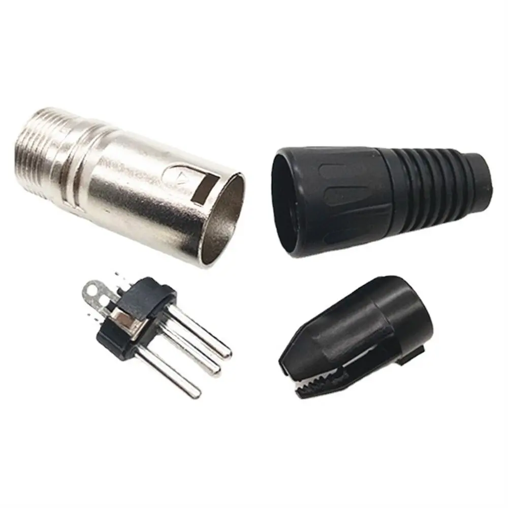 كابلات الصوت التوصيل ذكر أنثى ميكروفون التوصيل XLR سلك موصل MIC كابلات الموصلات ميكروفون موصلات 3 دبوس XLR التوصيل