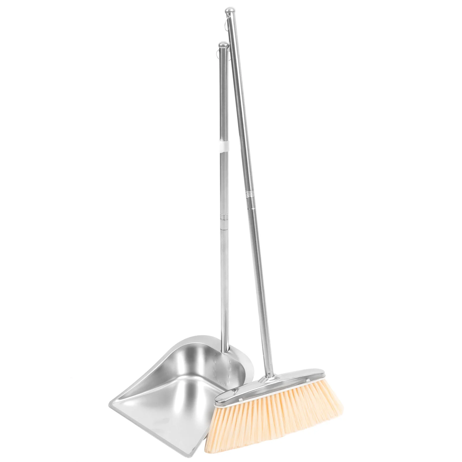 

Dustpan and Broom Set Vertical Household Convenient Kit Garbage Home Cleaning Brooms with for