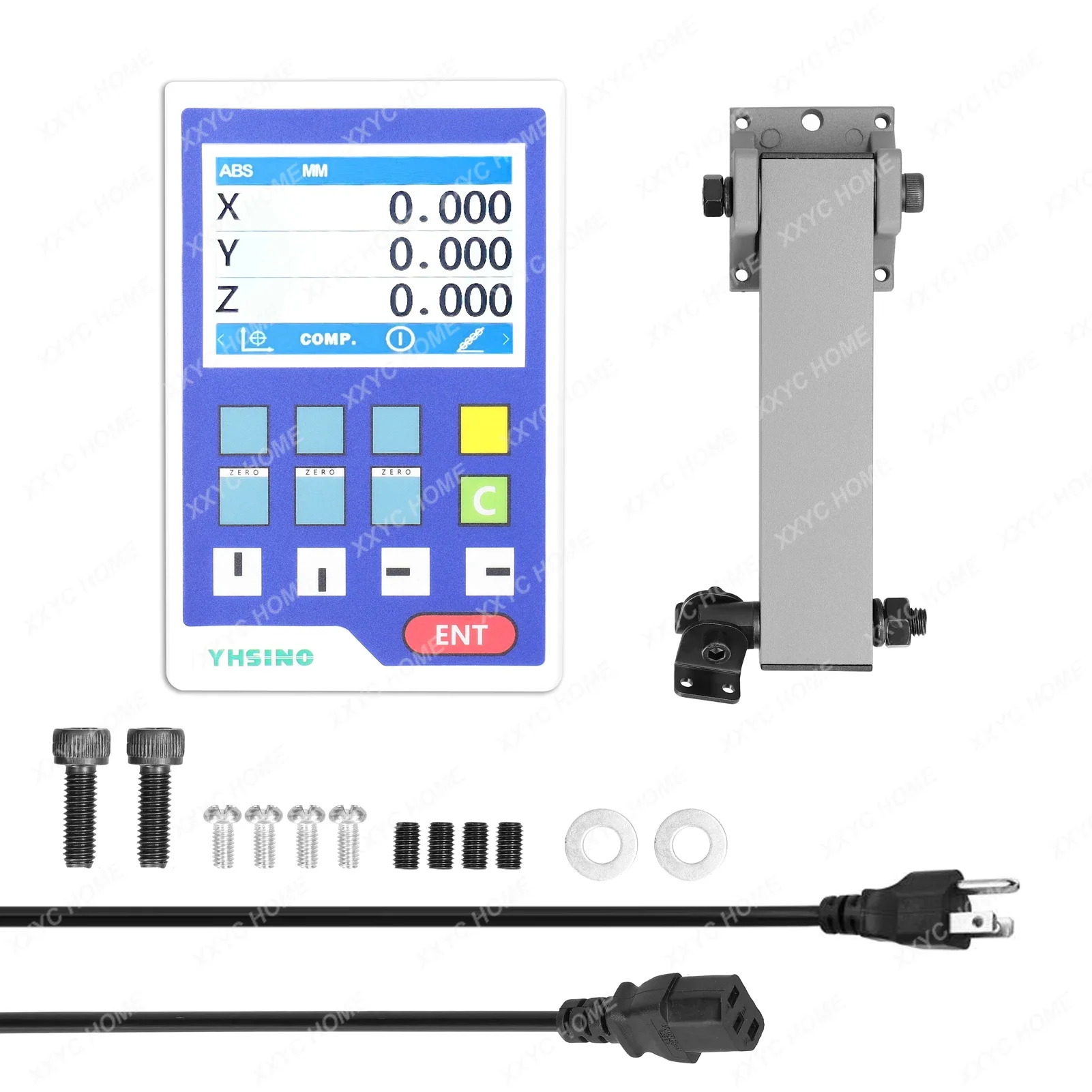 Optical Position Measuring Instrument with Display Screen YH800-3A Small Portable Linear Encoder Multi-function Digital Readout