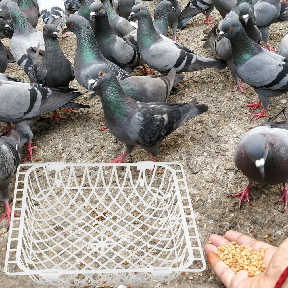 

12pcs Plastic Breeding Nesting Bowl For Pigeons Quails Cockatiels Durable Easy Cleaning Nest For Bird Cage Racing Nests Pigeon