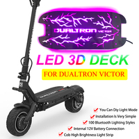 For Dualtron Victor Scooter Customized 3D COB LED Acrylic Deck Cover Accessories Pedal Electric Skateboard Protective Cover