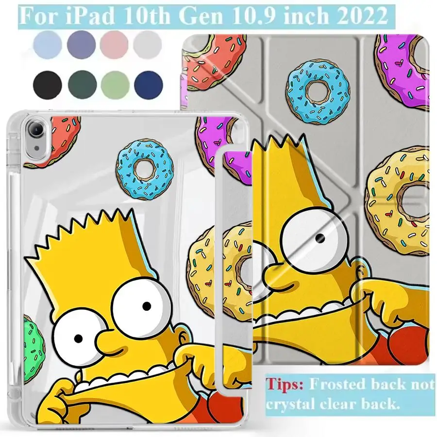 

Чехол-подставка Y-Fold для планшетов iPad Pro 11-го, 10-го, 9-го, 8-го, 7-го поколений, 12.9-дюймовых Pro 2025, Air 4, 5, M3, M2, 1, 2, M4, 11-дюймовых Mini 6, 7. Стильный дизайн.