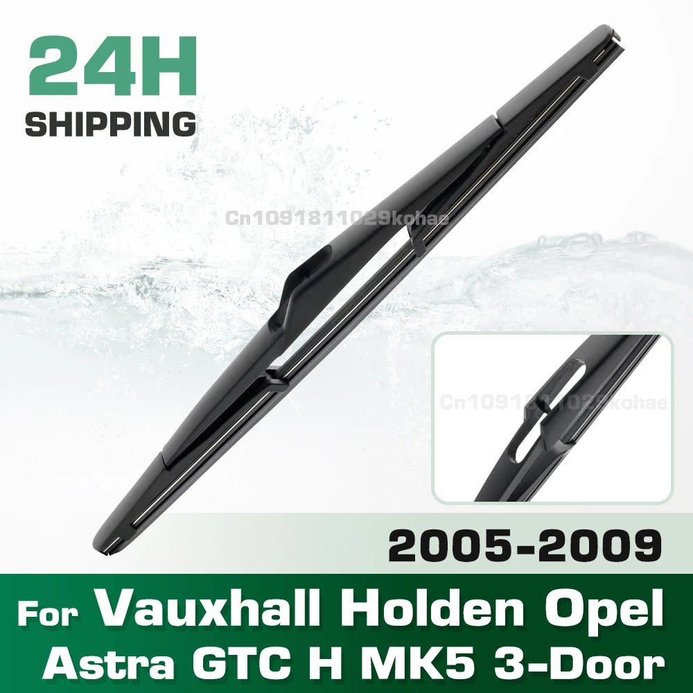 

GREATROAD Wiper 9" Rear Wiper Blades Set For Vauxhall Holden Opel Astra GTC H MK5 3 Doors Hatchback Windshield Windscreen