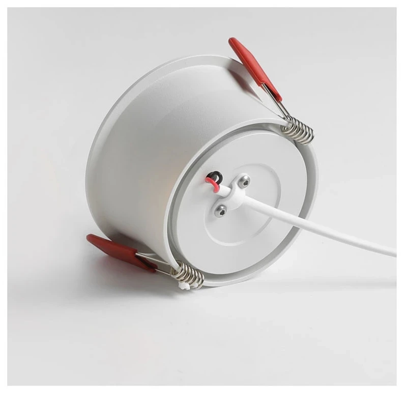 2026 New Style Dimmable Recessed Anti-Glare LED Downlights 7W/9W/12W/15W/18W/20W/24W COB Ceiling Lamps Spot Lights AC85~265V