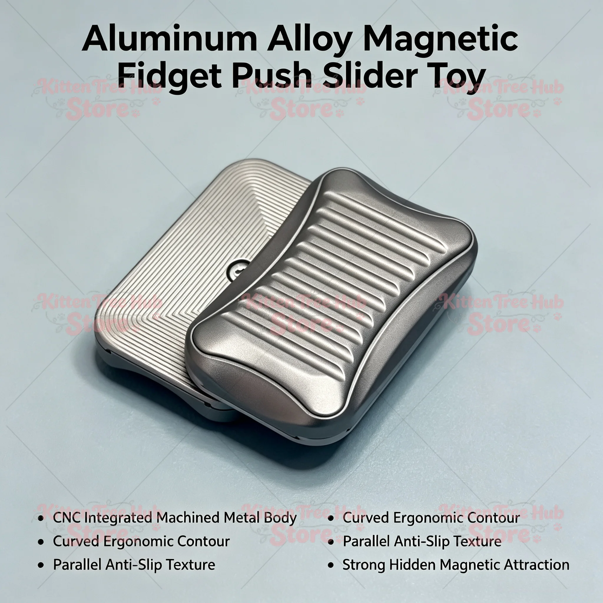 EDC Fidget Slider Stress Relief Decompression Toy With SGS Certification Portable Pocket Anxiety Relief Hand Fidget Gadget