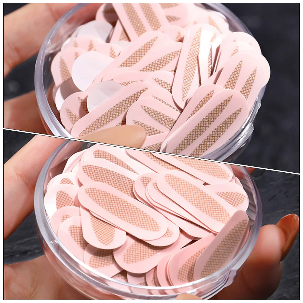 二重まぶたステッカー目に見えないテープ自然な見た目簡単使用長期的なまぶたリフターストリップ片面まつげメイクアップツール