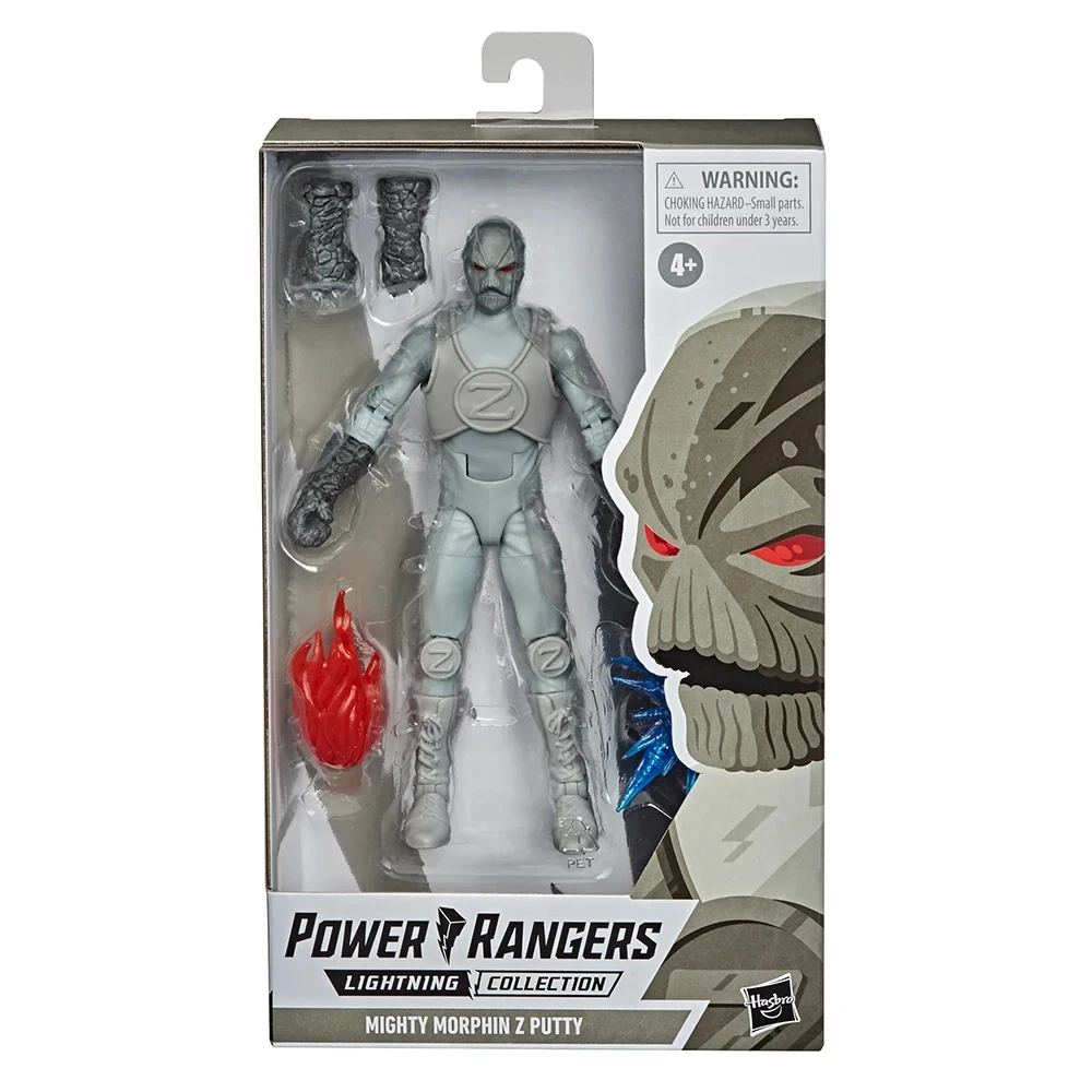 In Stock Original Hasbro Power Rangers Lightning Collection Mighty Morphin Z Putty Action Model Toys Gifts for Fans Figures