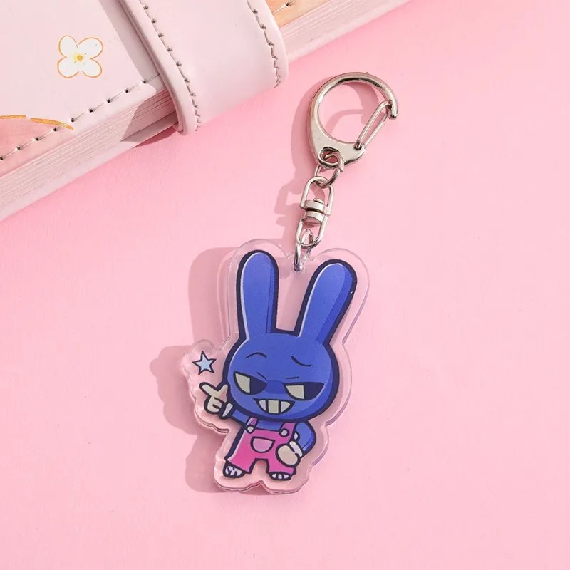 

** Cartoon The Amazing Digital Circus Acrylic Keychain Cute Backpack Pendant Bag Charms Accessories Decoration Holiday Gifts