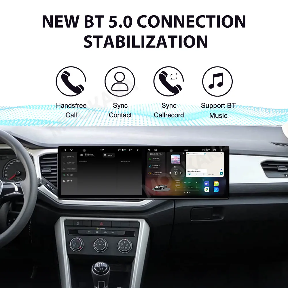 

For Volkswagen T-Roc 2018-2022 Android Car Radio Multimedia Video Wireless Carplay Autoradio Stereo GPS Navigation Head Unit
