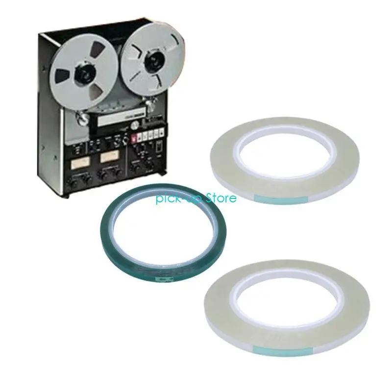 Q5WA Open Reel Splicing Tape Leader nastro verde con 2 media trasparenza splicin