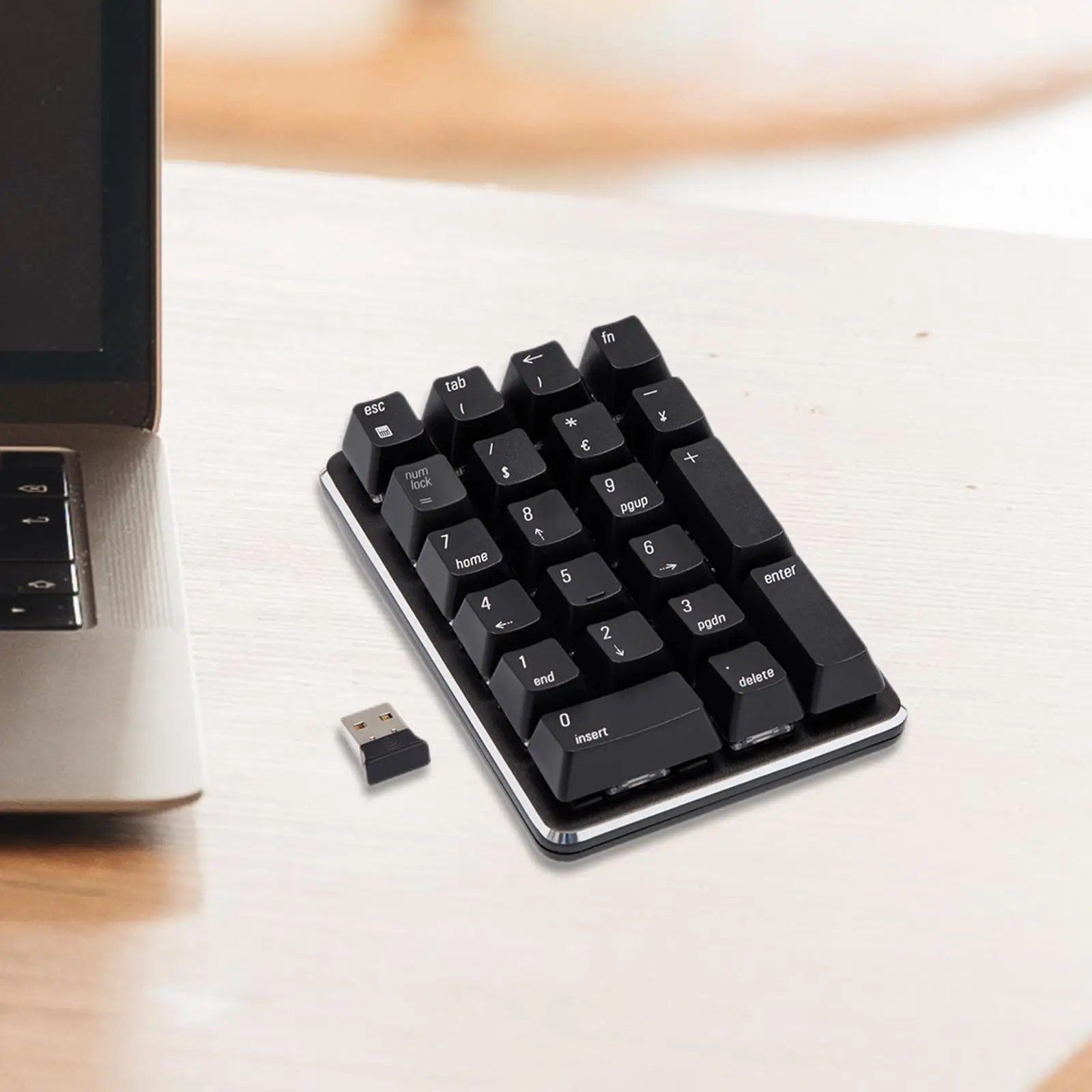 2.4G Wireless Numeric Keypad 21 Keys Wireless Keyboard for Laptop Notebook