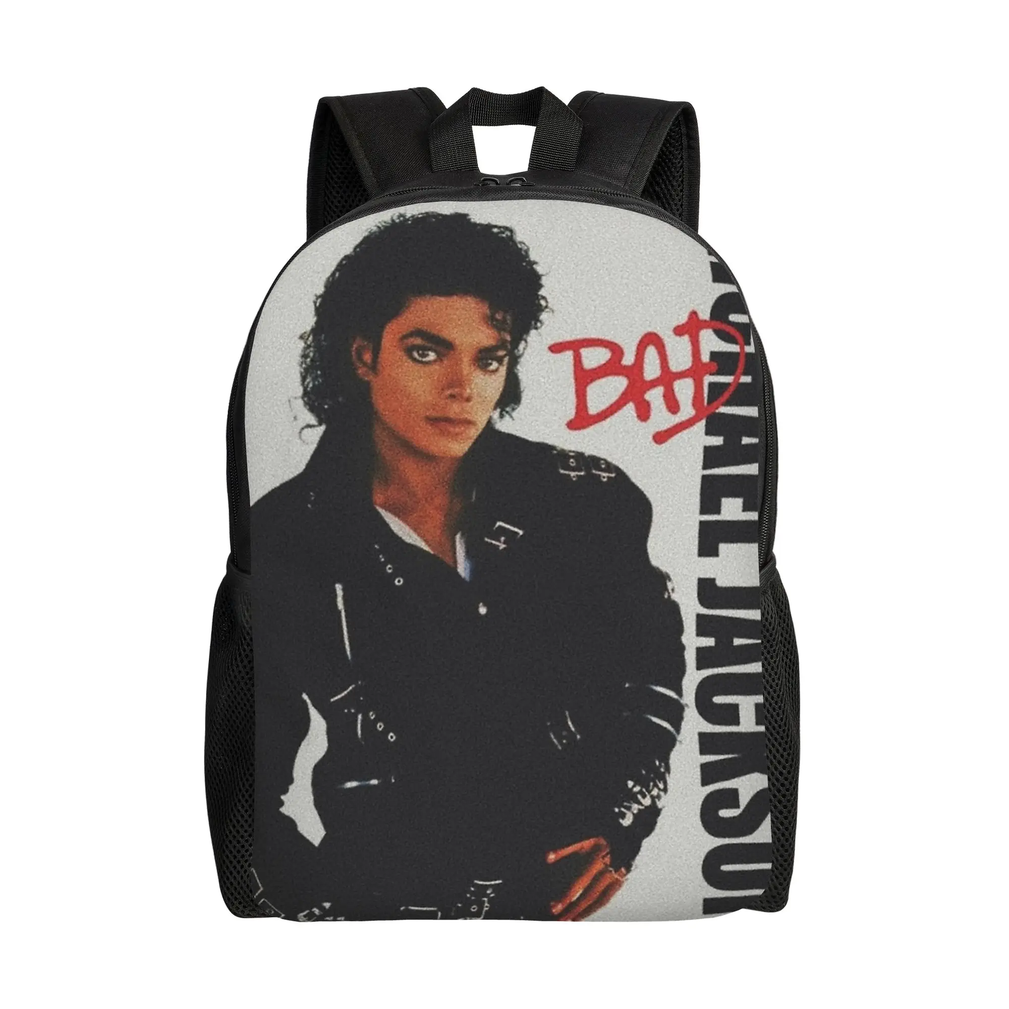 Michaels Jacksons Casual Backpack Gift Student Business  Daypack for Men Women Laptop Canvas Bags