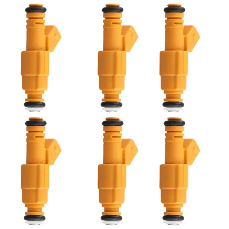 

AEF3-6Pcs Fuel Injectors 0280155710 Fuel Injector Nozzle For JEEP CHEROKEE WRANGLER COMANCHE 1987-1998 4.0L