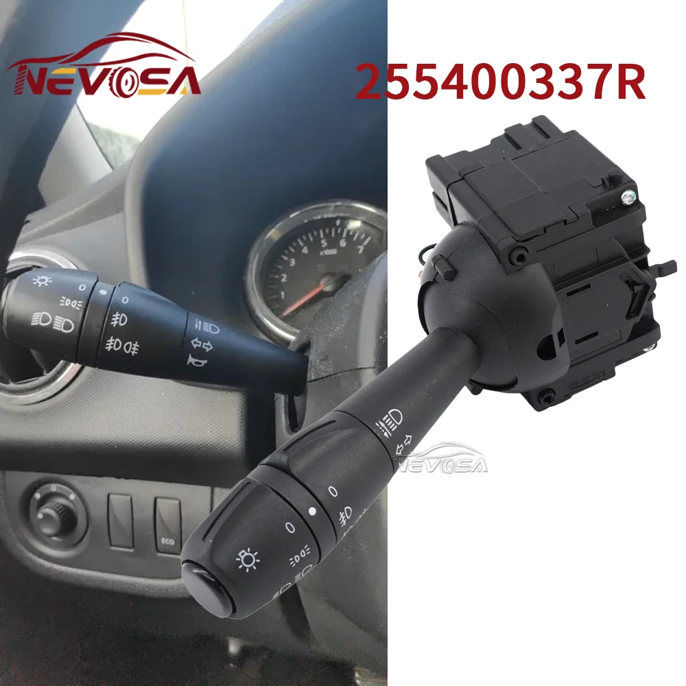 

Индикатор, рулевая колонка, противотуманный переключатель фар для Dacia Dokker Duster Lodgy Logan Sandero Clio 2012-2015 2016 255400337R