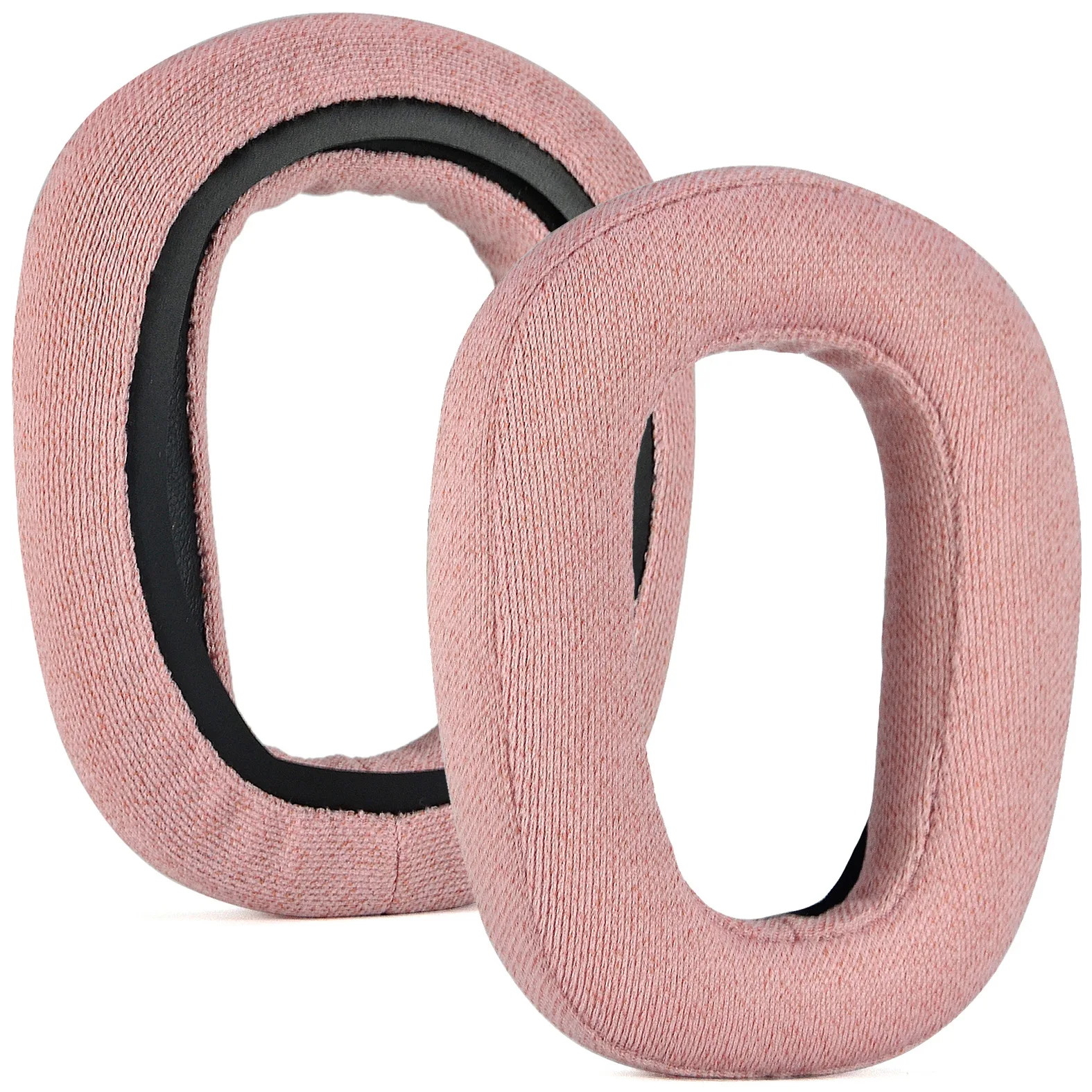 Zachte stoffen oorkussens, vervangende oorkussens compatibel met Logitech Zone Vibe 100 125 G435 hoofdtelefoonaccessoires.